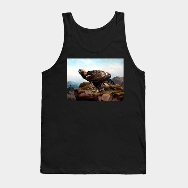 Aquila chrysaetos by Ferdinand von Wright Tank Top by academic-art